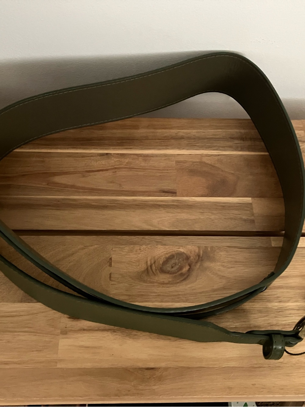 Buckle Waist Belt - Olive